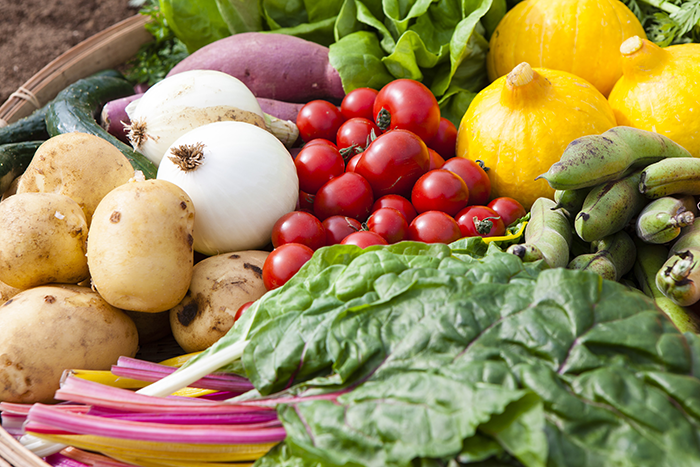 たくさんの野菜